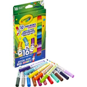 Pip-Squeaks™ Skinnies™ Markers, Fine Tip, 16 Colors