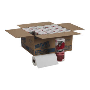 Georgia Pacific, Brawny® Professional D300, 1 ply, 9.38"x11.00", Double Recreped (DRC), General Purpose Wipers, White