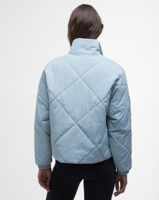 Zola Quilted Jacket Light Steel Blue/Silver Birch
