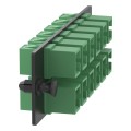 Opticom® Fiber Optic Adapter Panel, Singlemode (OS1/2), (12) SC Simplex Adapters for 12-Strand Fiber