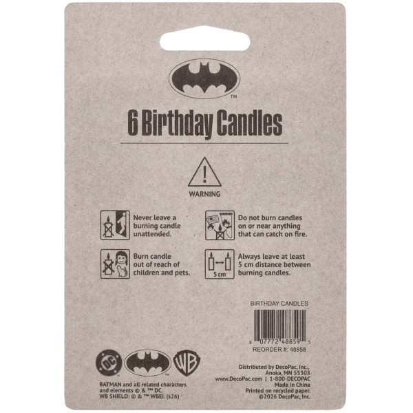 Batman™ Icon Licensed Candles