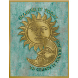 Curiosity Garden Imagine It Today Chart, 17" x 22"