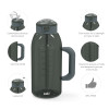Genesis 64 ounce Water Bottles, Charcoal slideshow image 2 Genesis 64 ounce Water Bottles, Charcoal slideshow image 2
