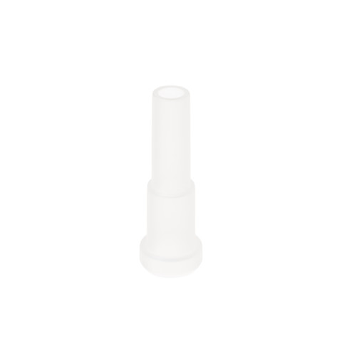 Laundry nozzle dispenser inlet