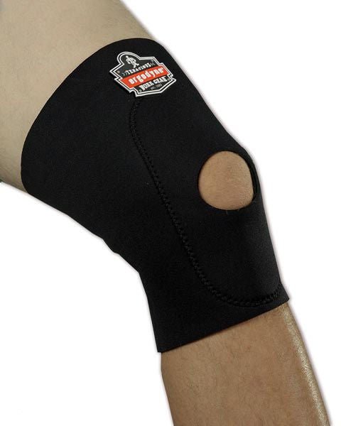Ergodyne KNEE SLEEVE, W/PATELLA OPEN LG