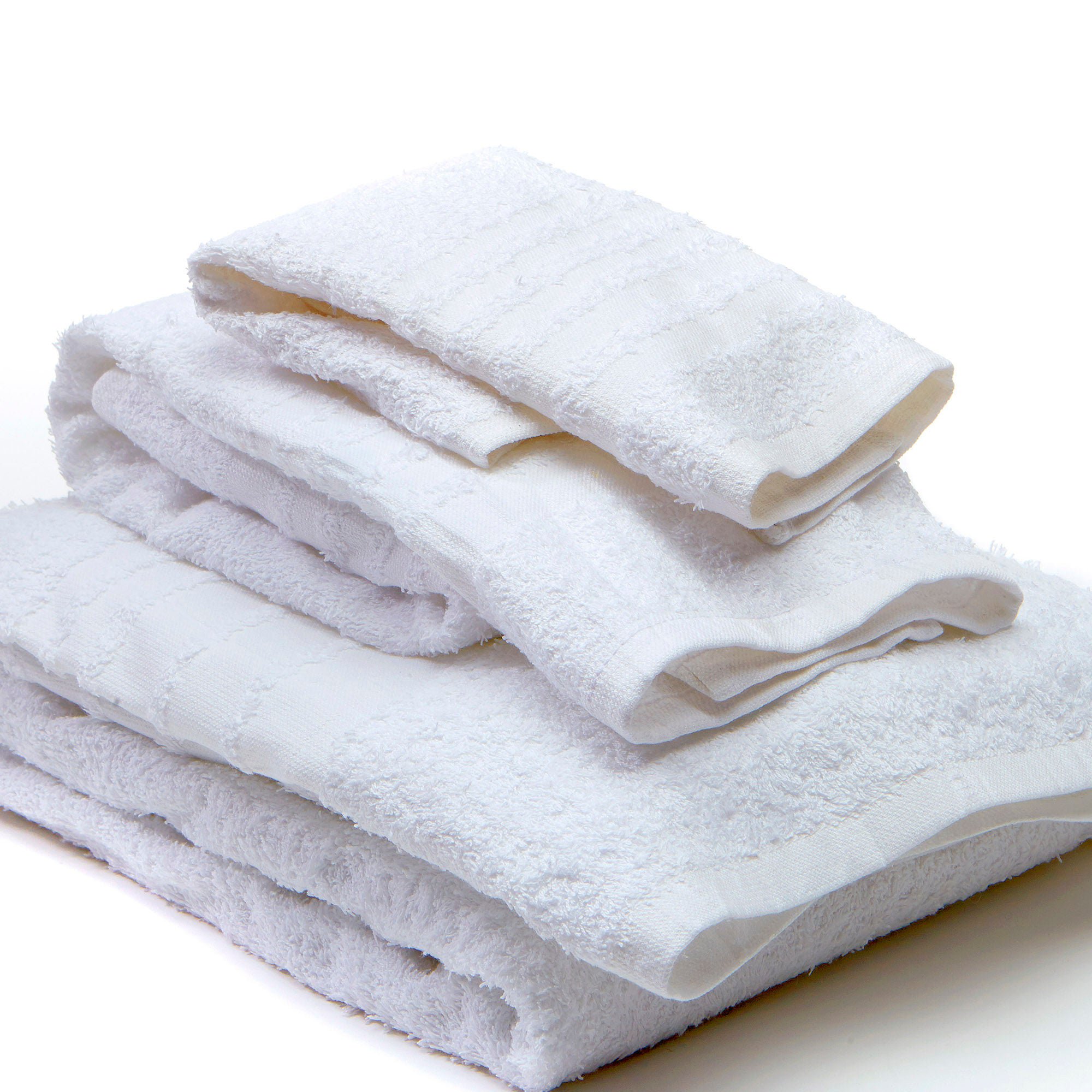 The Pillow Factory Division WASHCLOTH 12X12" 12/BX 86/14 COTTON/POLY WHT