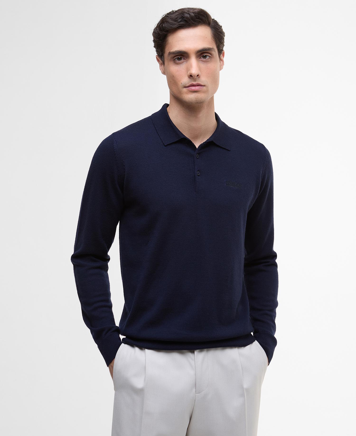 Merlin Merino Polo Jumper image number 0