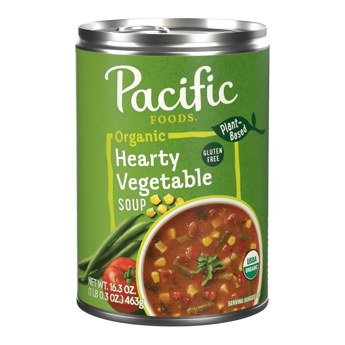 Organic Hearty Vegetable Soup