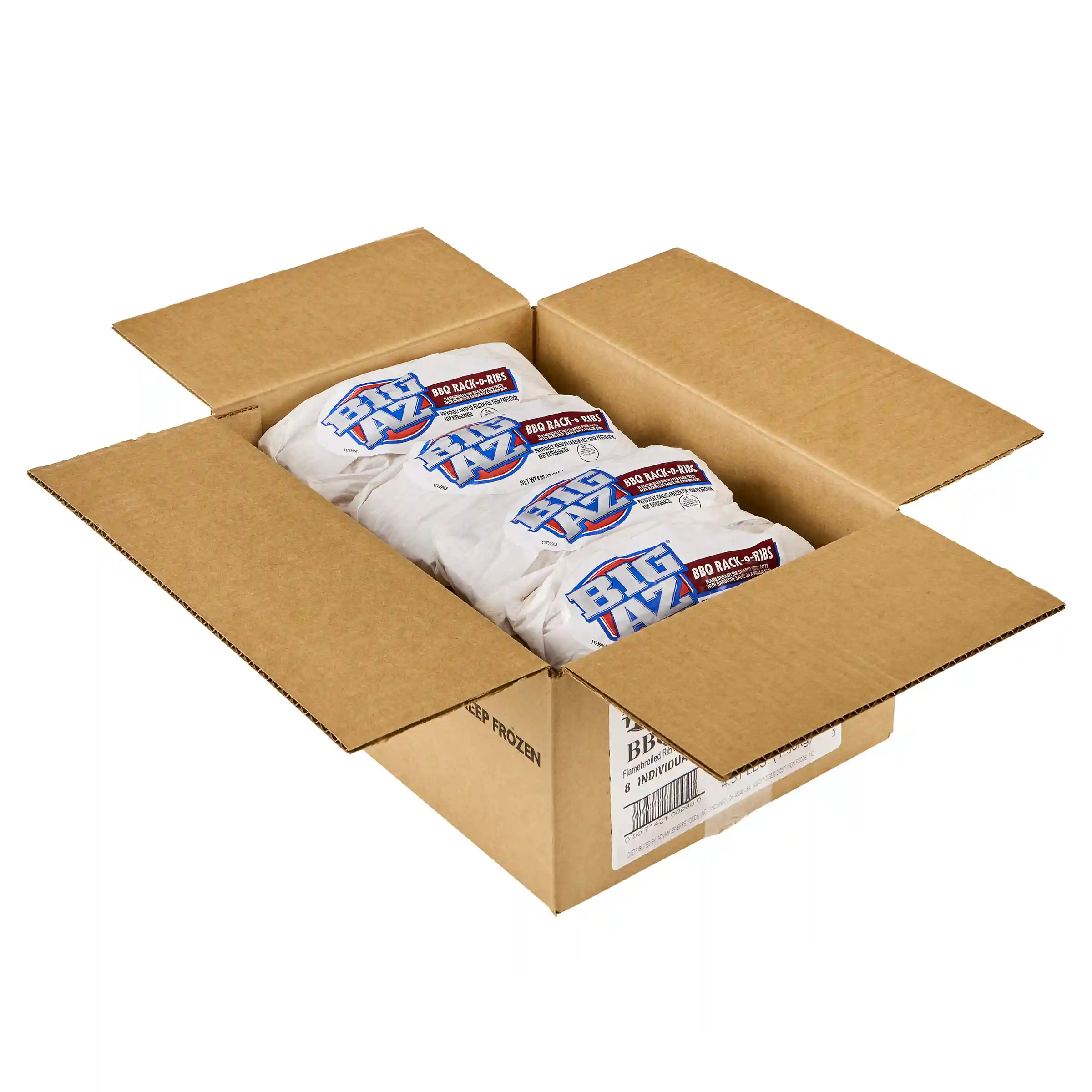 Big AZ® Rack-O-Ribs BBQ Pork Rib Sandwich_image_4