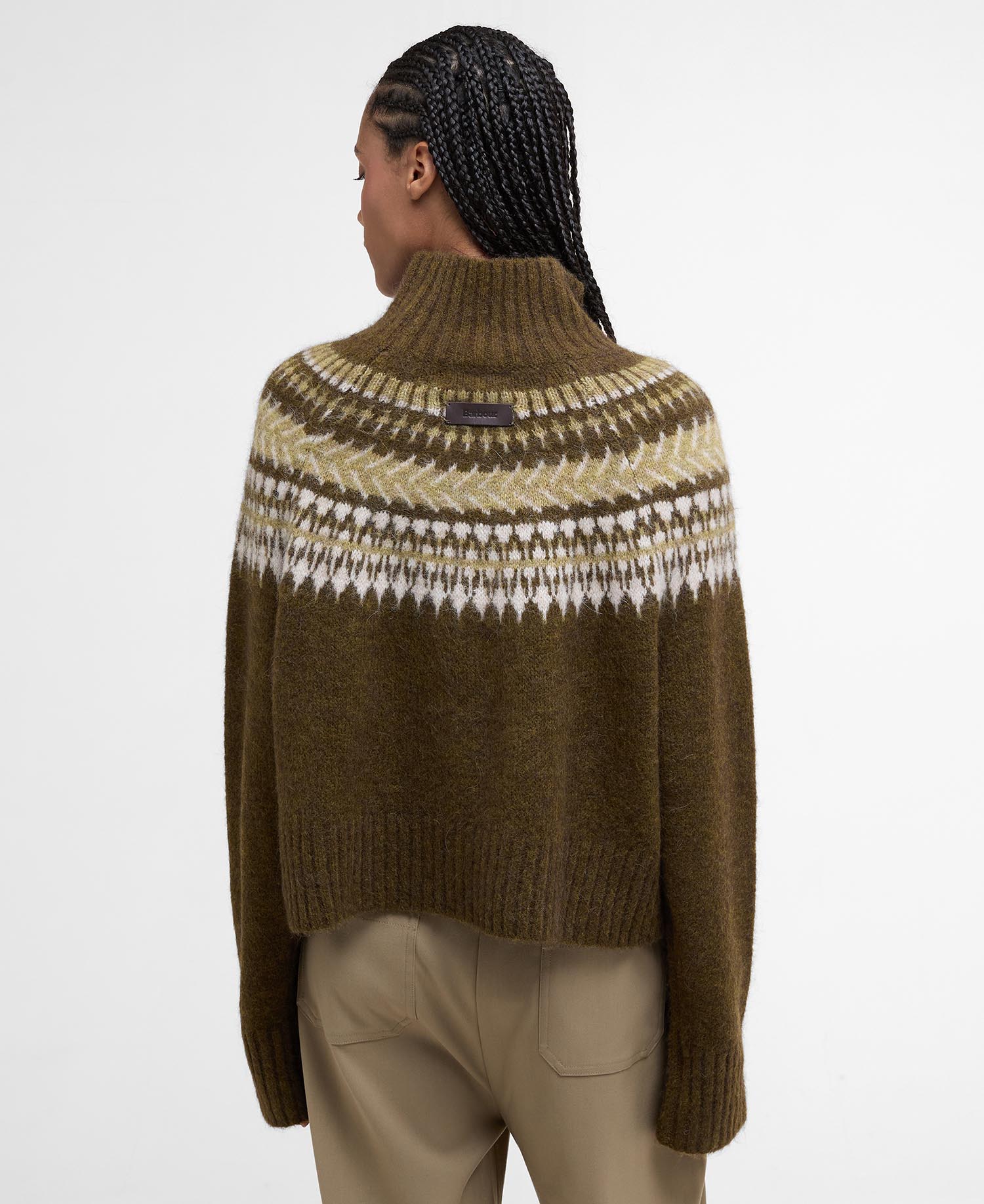 Lorrie Fair Isle Roll-Neck Jumper image number 2