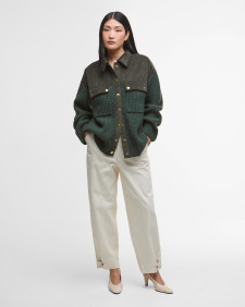 Overshirt lavorata Maxine 