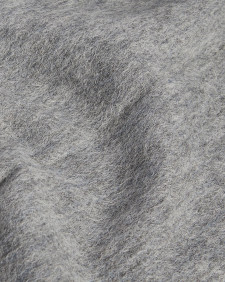 Plain Lambswool Scarf Light Grey Marl