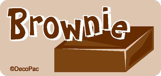 Brownie Merchandising Label | DecoPac