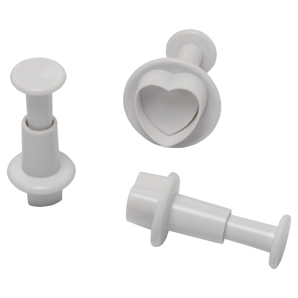 Heart Plunger Cutters/Molds