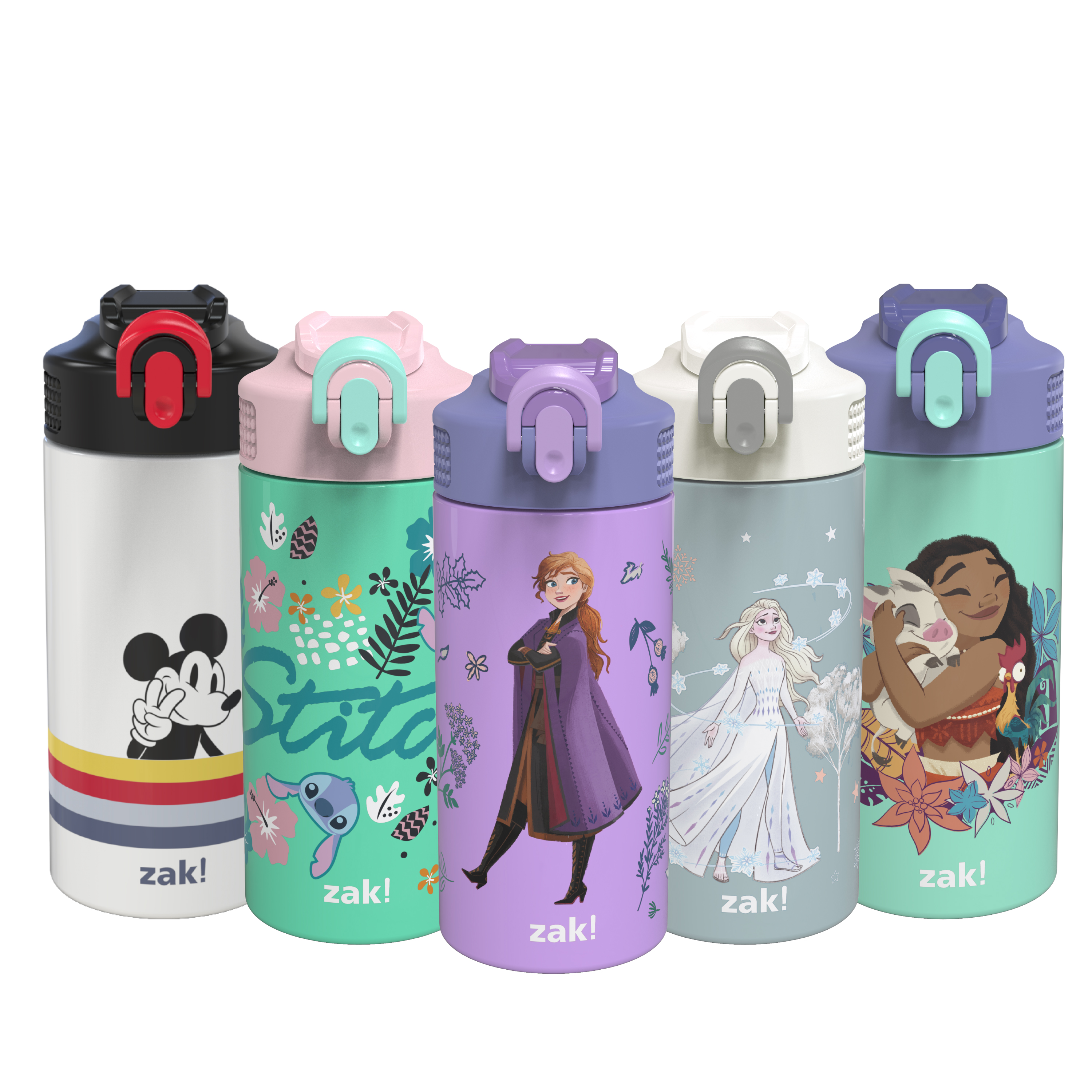 Disney Frozen 2 Movie 14 ounce Stainless Steel Vacuum Insulated Water Bottle, Princess Anna slideshow image 1