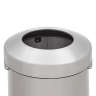 Rubbermaid Commercial, Refine, 16 gal, Metal, Stainless Steel, Round, Receptacle