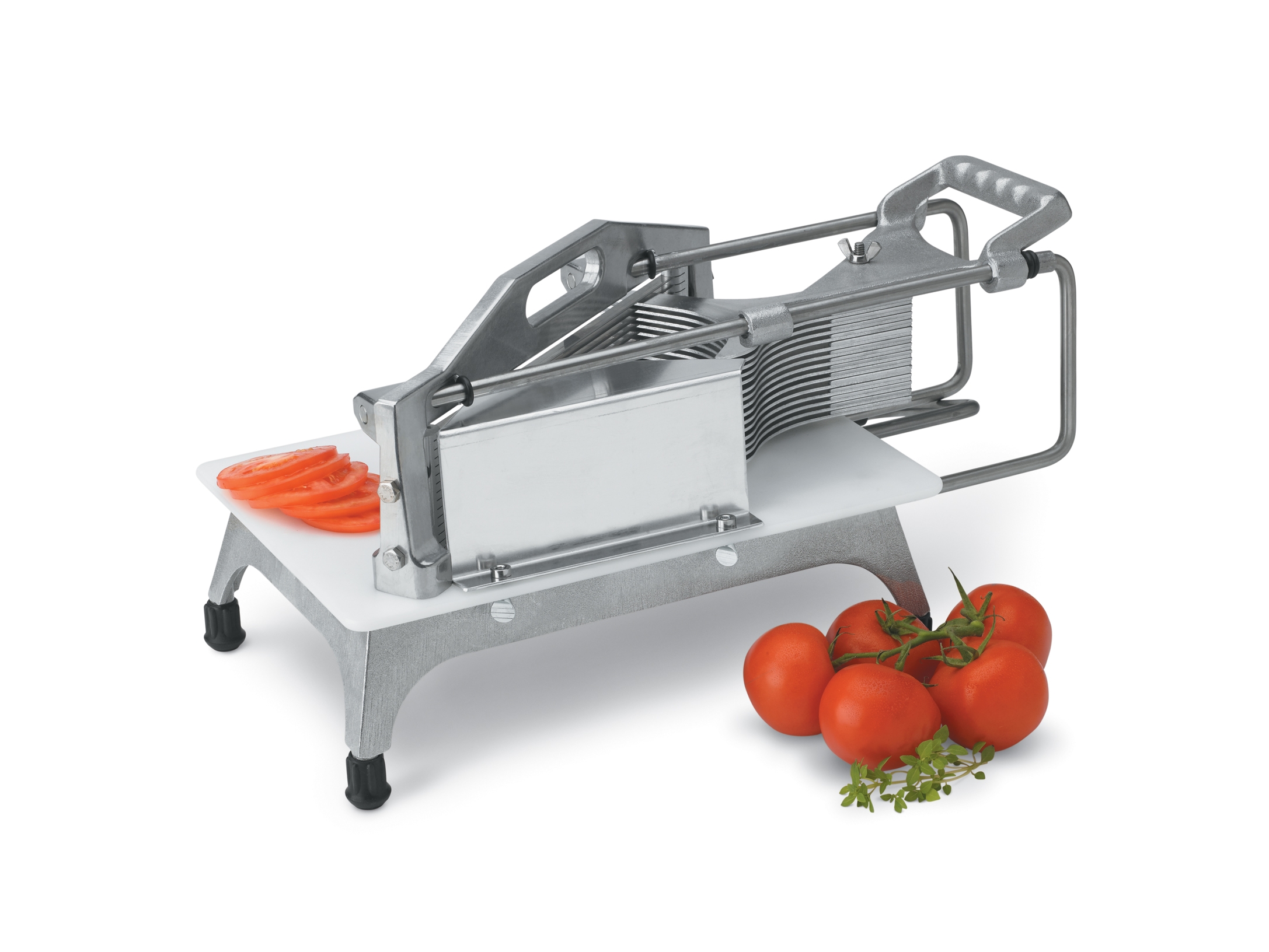 3/16inchslice Tomato Pro™ tomato slicer with straight blades and