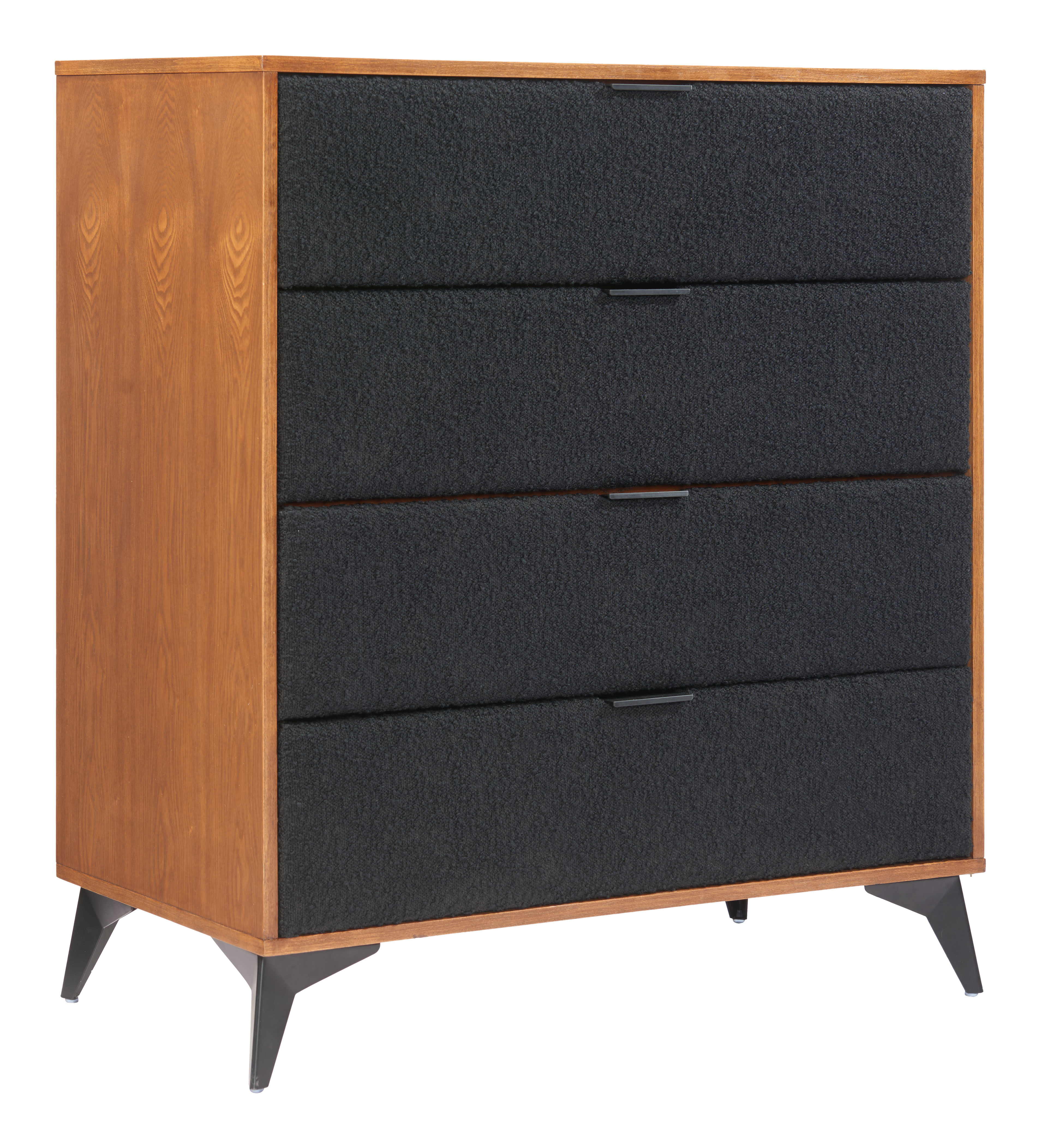 Zarif Chest Black & Walnut product image