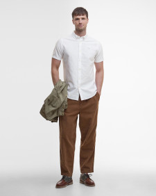 Camicia sartoriale a maniche corte Oxford 