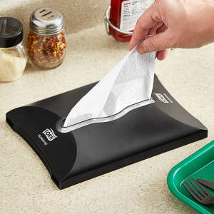 Tork, Xpressnap In-Counter,  Napkin Dispenser, Black