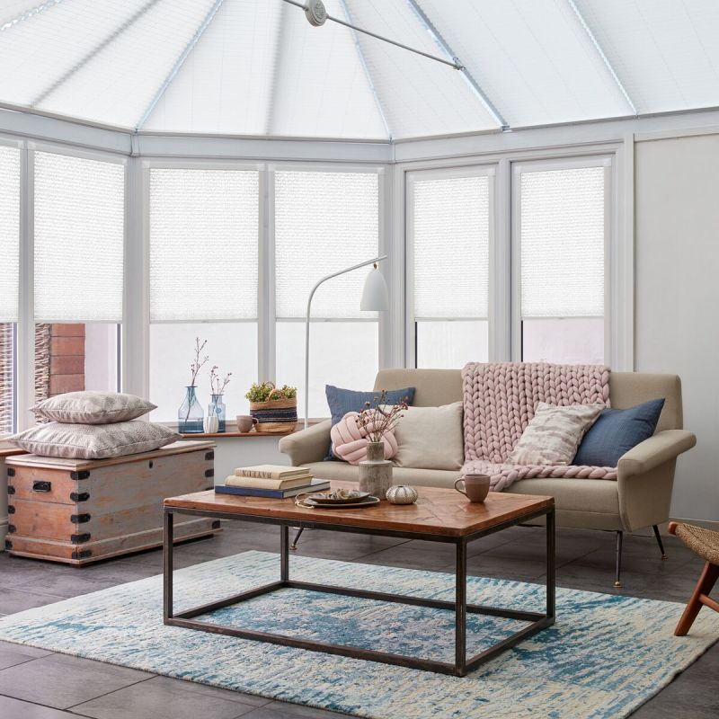 Darwin Silver Pleated blind