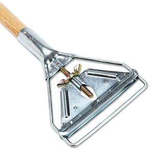 NSN7920002671218, AbilityOne®, SKILCRAFT, Quick Change Wood Mop Handle, 60", Brown