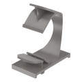 Latching Wire Clip, Adhesive Backed, Max. Bundle Dia. 0.50 in., Nylon 6.6, Grey