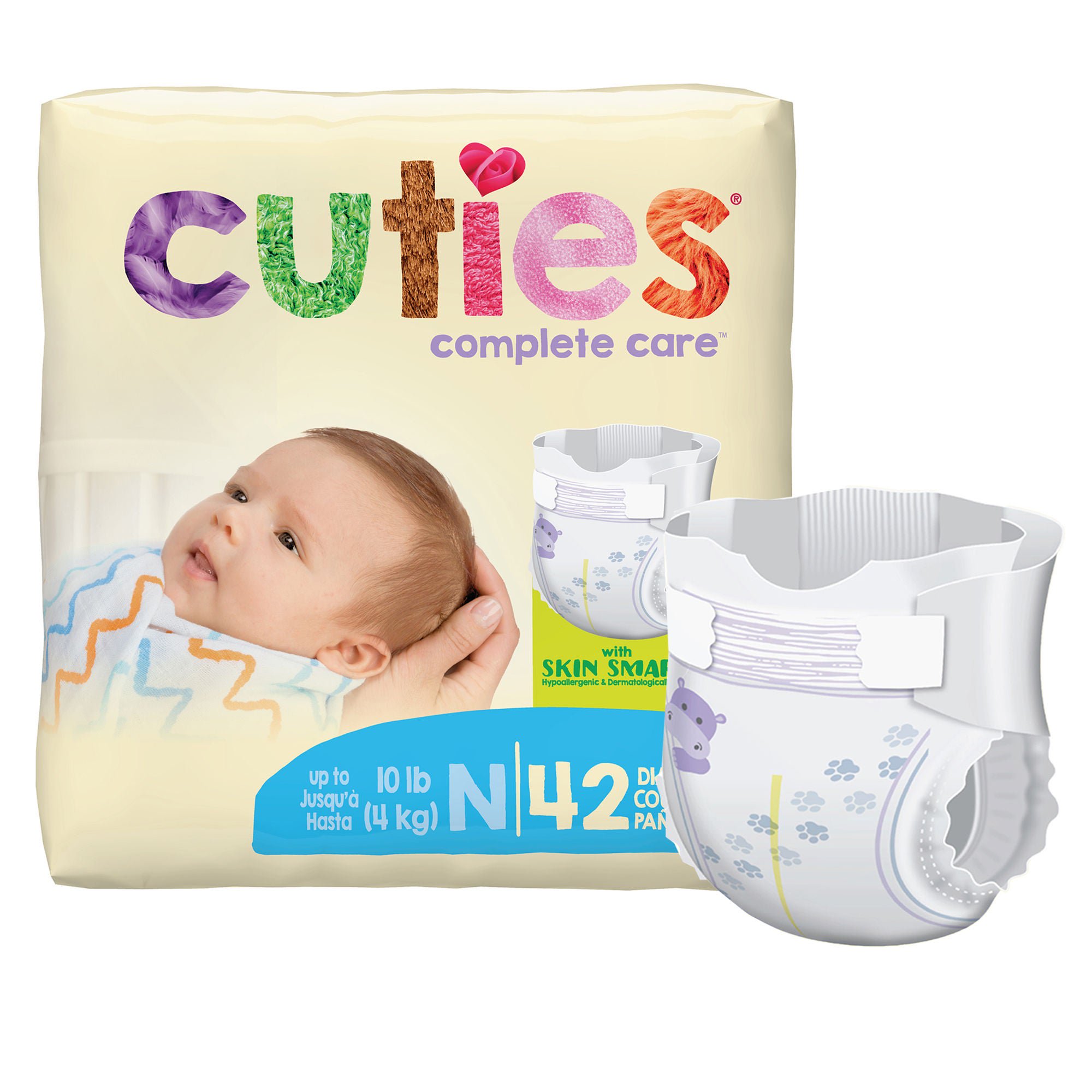 Cuties® Premium Diaper, Newborn