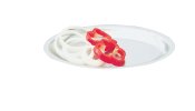 Stainless steel sizzling platter