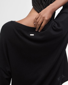 Lucy Crew Neck Jumper Classic Black