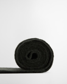 Plain Lambswool Scarf Forest Green
