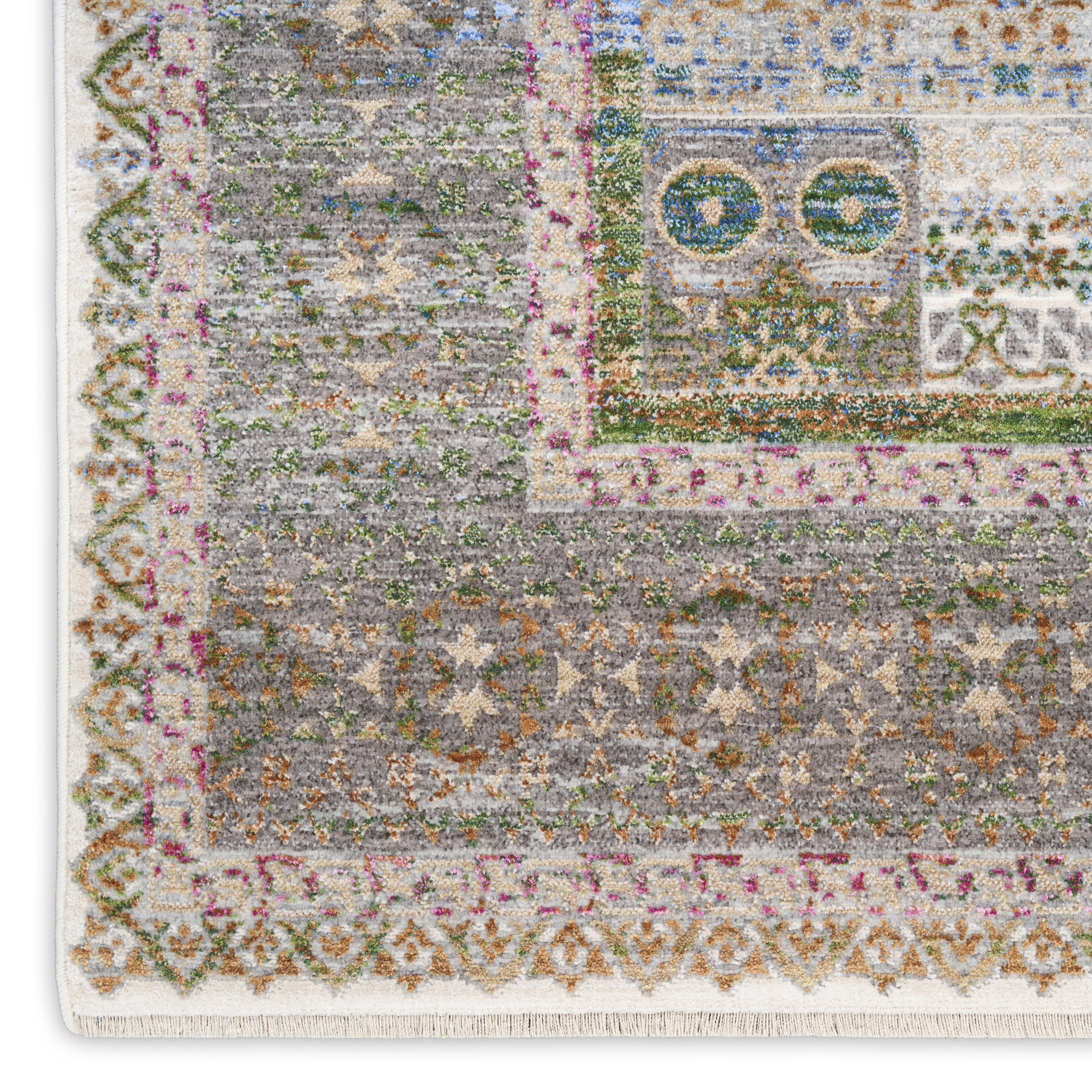 Nourison Vintage Harmony 9'10" x 13'1" Multicolor Bohemian Indoor Rug