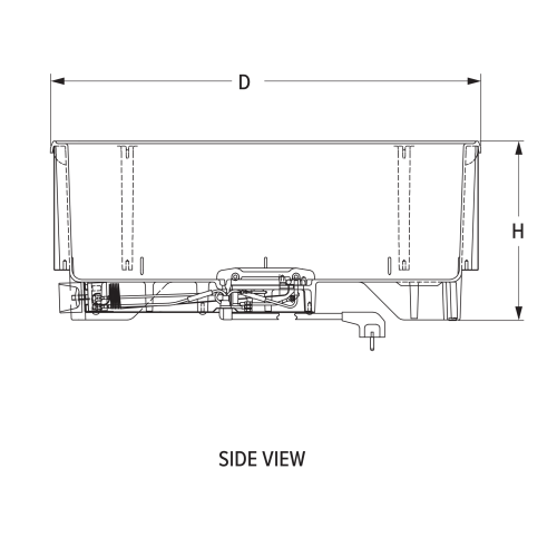 Engineering side view