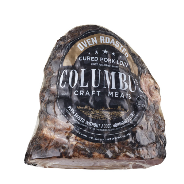 COLUMBUS(r) Roasted Pork Loin 1/5lb . C1CB - Front Center Inner Pack (Hi Res)