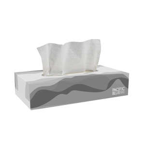 Georgia Pacific, Pacific Blue Basic™, Facial Tissue, 2 ply, White