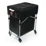 Rubbermaid Commercial, Executive Series, Executive Series™, Small Cover for 4 Bushel Collapsible X Cart, Black