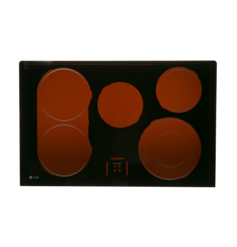 Electric Range Glass Cooktop Black