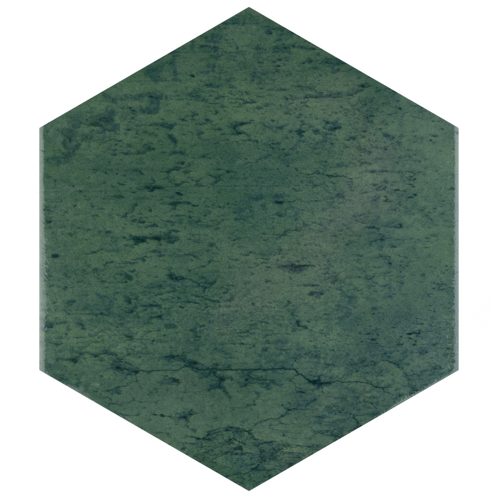 Sample – Capri Hex Oliva Porcelain Floor and Wall Tile