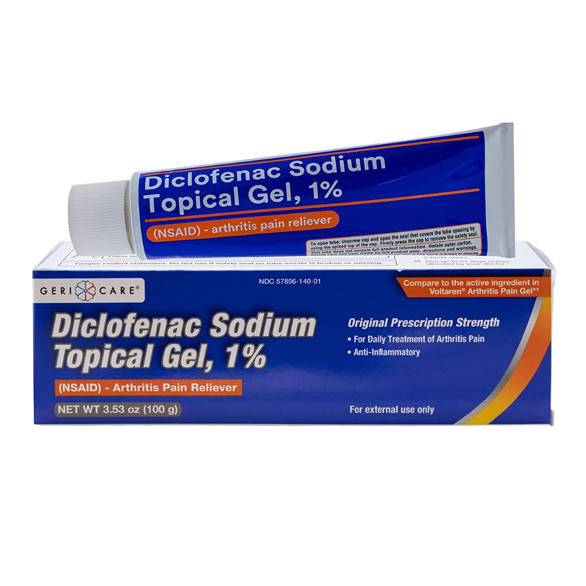 Geri-Care® 1% Diclofenac Sodium Topical Gel NSAID Arthritis Pain Reliever