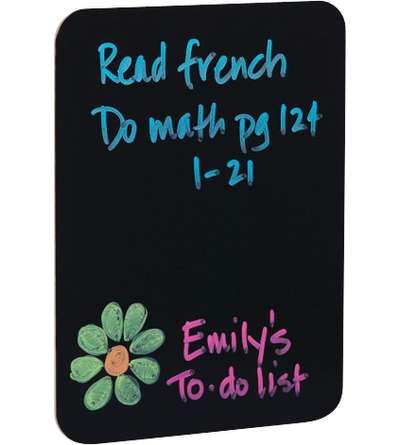 Black Dry Erase Boards, 9" x 12"