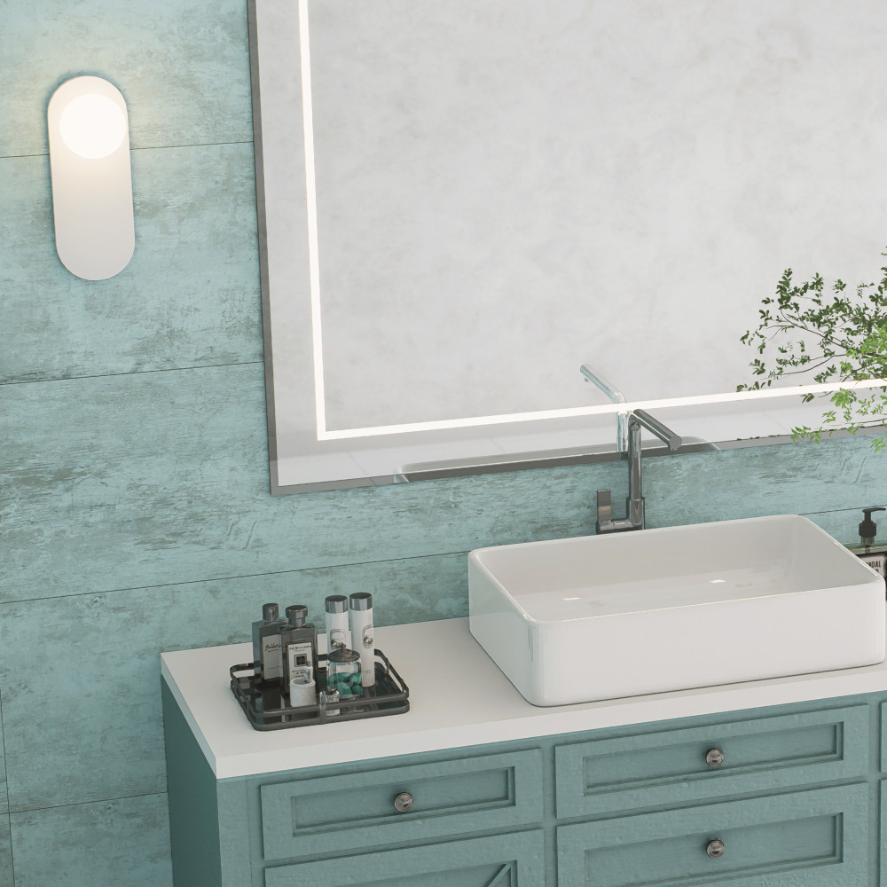 Habanera Azul 11-7/8 in. x 35-1/2 in. Ceramic Wall Tile