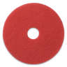 Hillyard, Trident®, Buff, Red, 24", Round Floor Pad