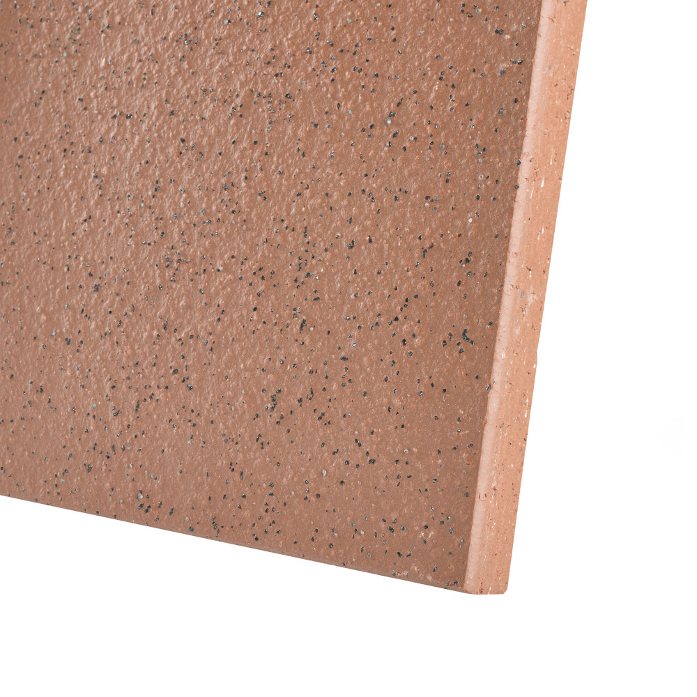 Lincoln Quarry Abrasive Mayflower Red 6 in. x 6 in. Ceramic Floor and Wall Tile