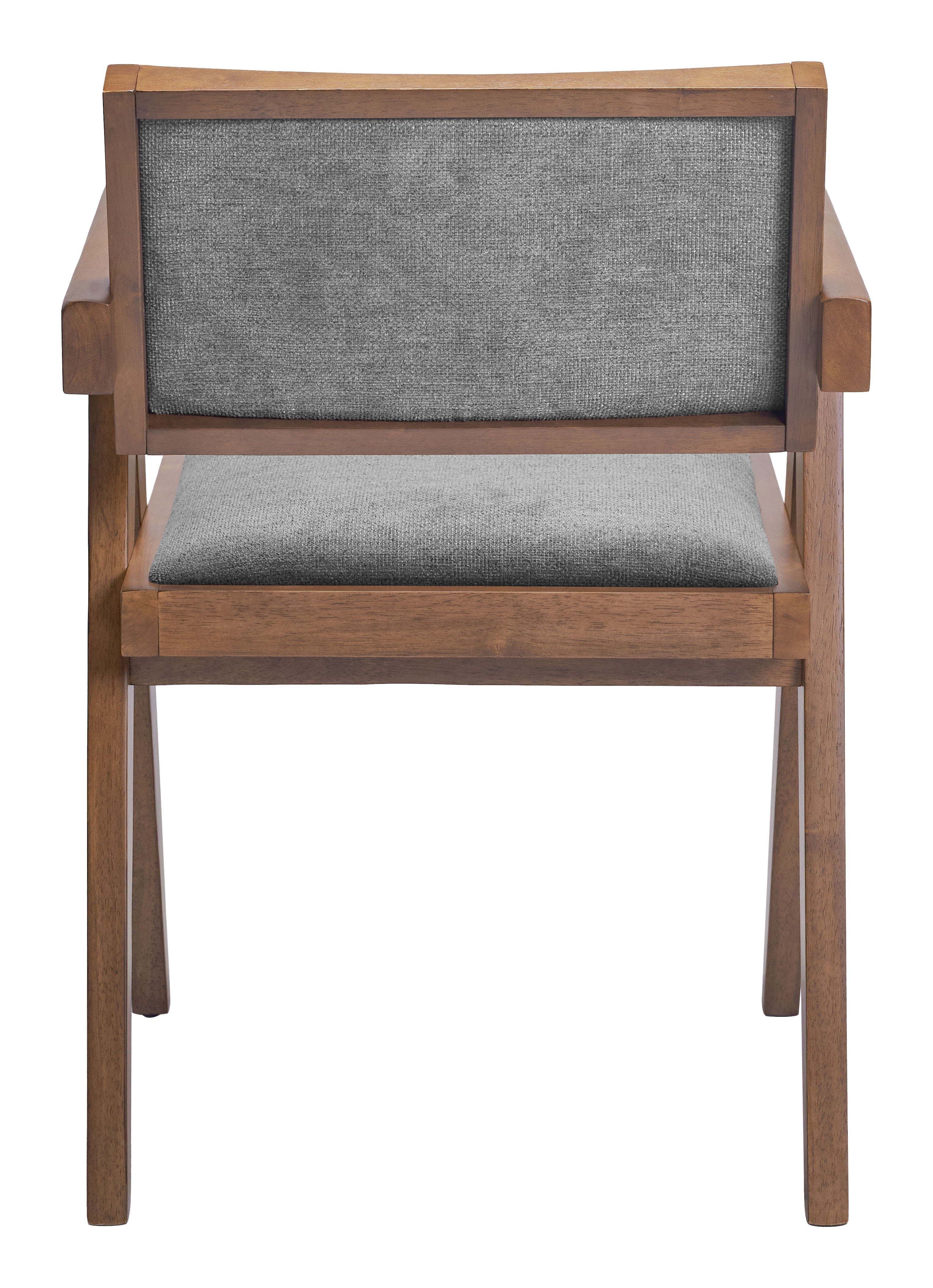 Delhi Dining Chair (Set of 2) Gray & Walnut product image
