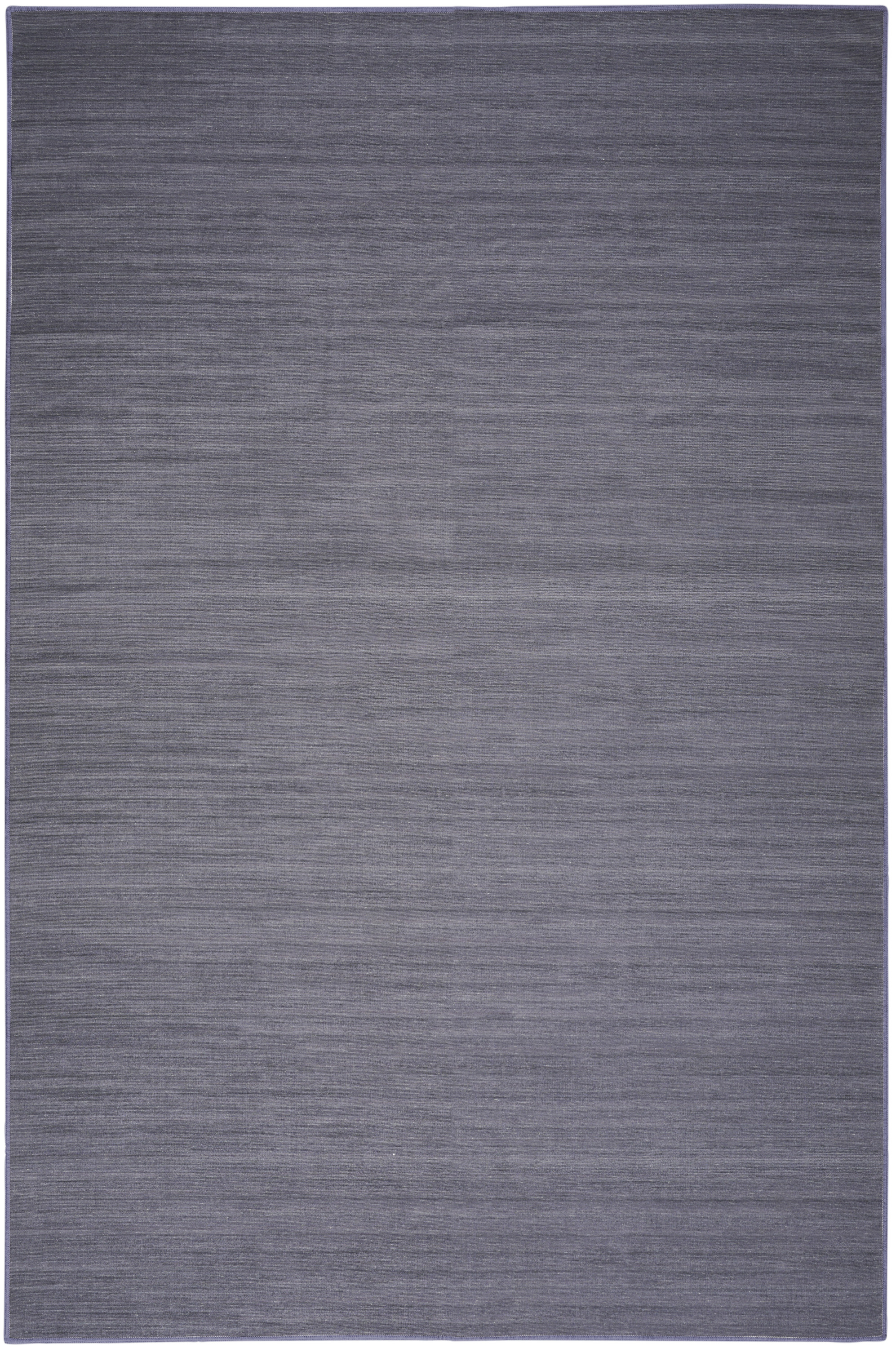 Nourison Washable Essentials 4' x 6' Navy Modern Indoor Rug