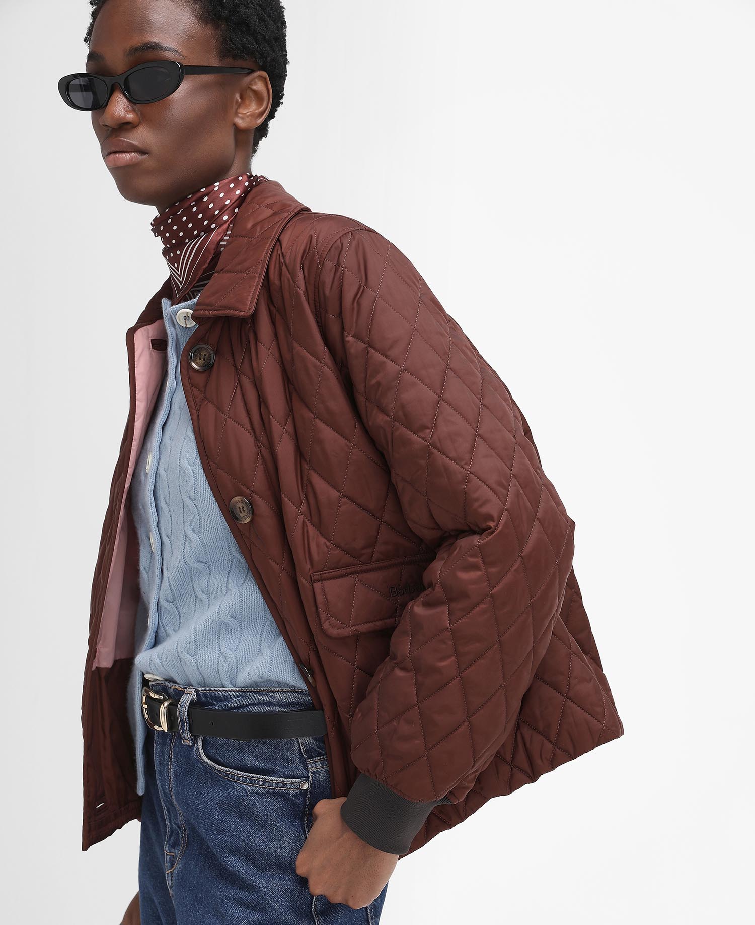 Barbour The Edit by Alexa Jamie Quilted Jacket image number 3
