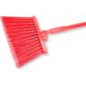 Carlisle, Sparta, 12in, Color Coded Duo-Sweep Flagged Angle Broom, Polyester Bristles, Red