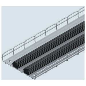Cable Tray Insert-Black (8W, 120L) [942322]
