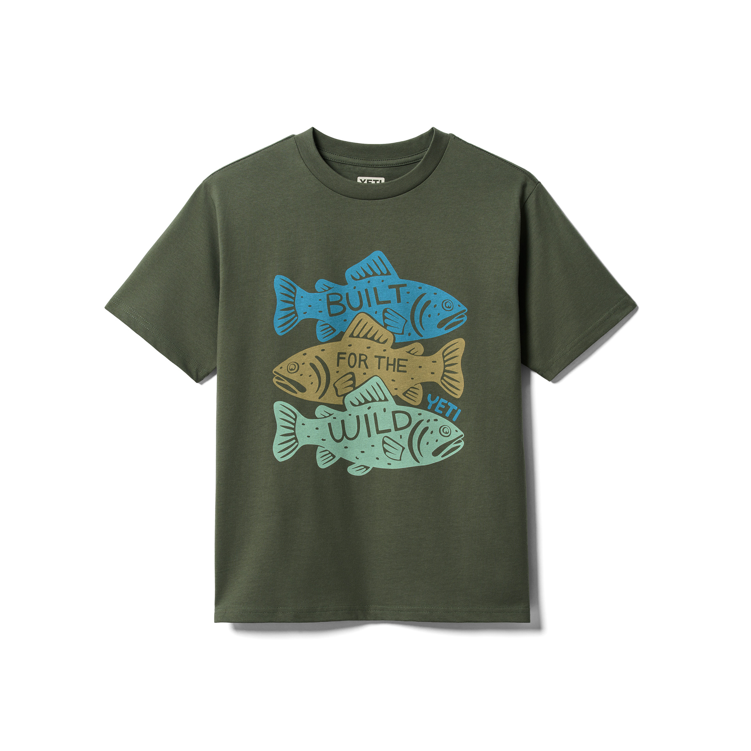 YETI YETI Triple Fish Kids' Short Sleeve T-Shirt - $35.00 at YETI US