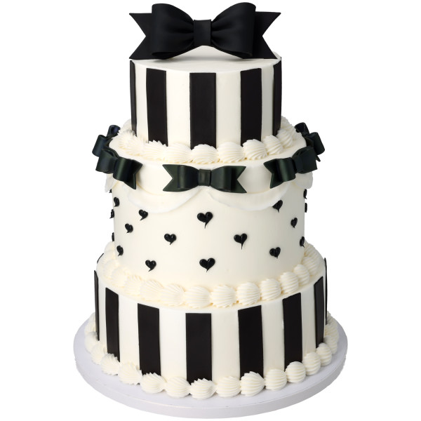 Black Gum Paste Bows